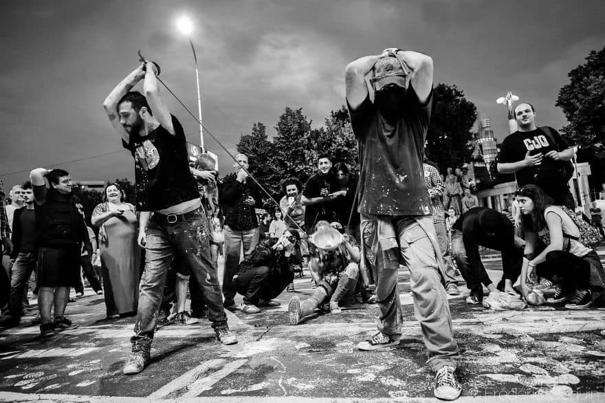 18 Astonishing Photos From The Color Protest In Macedonia - True Activist