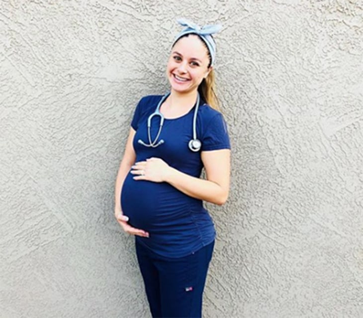 pregnant nurses hospital same became water screenshot instagram source
