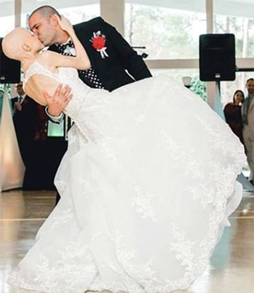 Bride Stricken With Stage 4 Cancer Defies Doctors To Walk Down The Aisle On Chosen Date Page 2098